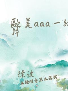 欧美aaa一级片