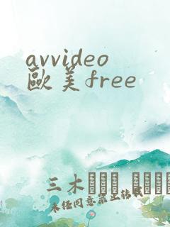 avvideo欧美free