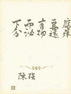 下面有豆腐渣状分泌物还痒用什么药