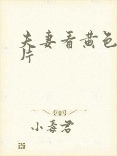 夫妻看黄色一级片