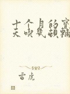 十个月的宝宝每天吃几顿辅食