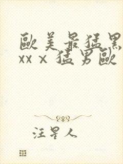 欧美最猛黑人xxxⅹ猛男欧