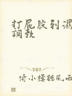 打屁股到湿惩罚调教