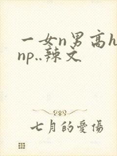 一女n男高h.np..辣文