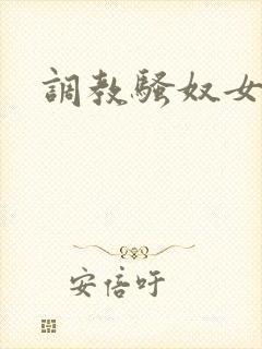 调教骚奴女攻