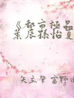 《都市极品医神叶辰孙怡夏若雪》