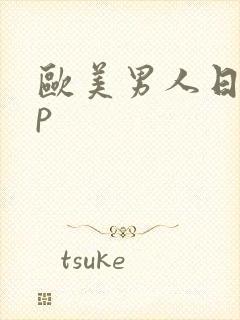 欧美男人日女人p