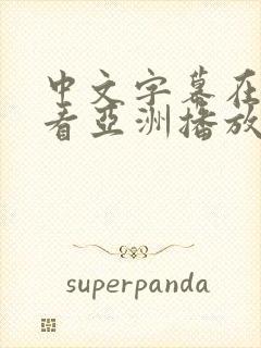 中文字幕在线观看亚洲播放