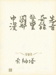 中国惊奇先生动漫哪里能看