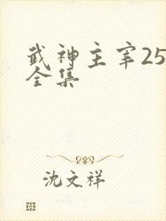 武神主宰25集全集