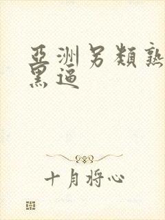 亚洲另类熟女大黑逼