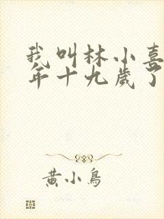 我叫林小喜 今年十九岁了