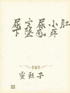 尿完尿小肚子有下坠感疼