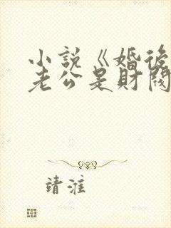 小说《婚后发现老公是财阀大佬》