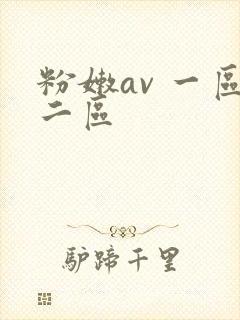 粉嫩av 一区二区