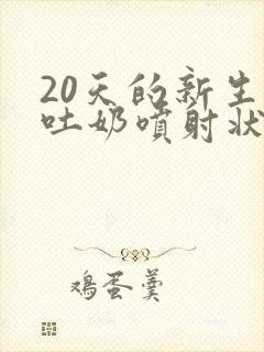 20天的新生儿吐奶喷射状是什么原因