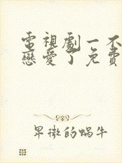 电视剧一不小心恋爱了免费观看完整版