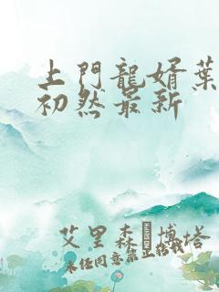 上门龙婿叶辰萧初然最新