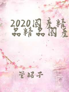 2020国产精品精品国产