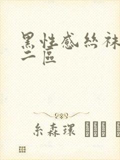 黑性感丝袜一区二区