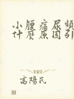 小腹痛尿频女性什么原因引起的