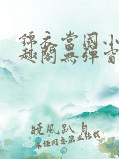 锦衣当国小说笔趣阁无弹窗