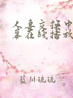 人妻交换中文字幕在线播放