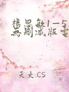 杨思敏1—5集无删减版电视剧