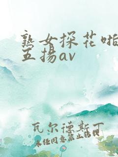 熟女探花啪啪笫五扬av