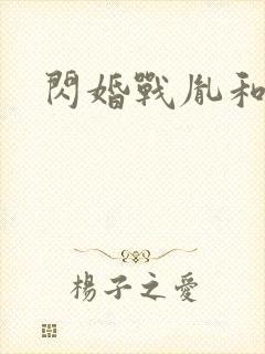 闪婚战胤和海彤