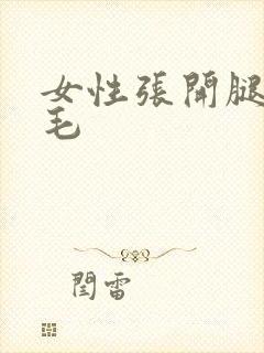 女性张开腿看b毛