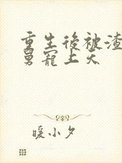 重生后被渣男舅舅宠上天