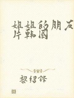 姐姐的朋友伦理片韩国