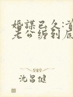 婚谋已久:首席老公缠到底