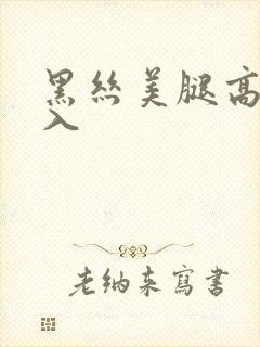 黑丝美腿高跟后入