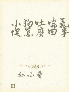 小狗吐喘气很急促怎么回事