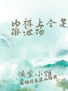 内裤上全是黄色排泄物