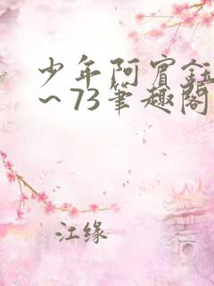 少年阿宾钰慧1～73笔趣阁