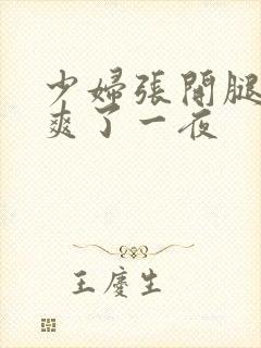 少妇张开腿让我爽了一夜