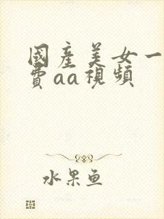 国产美女一级免费aa视频