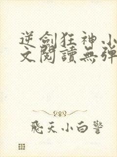 逆剑狂神小说全文阅读无弹窗