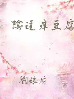 阴道痒豆腐渣状