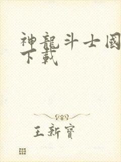 神龙斗士国语版下载