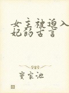 女主被迫入宫为妃的古言