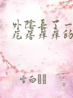 外阴长了一个小疙瘩痒痒的