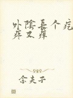 外阴长个疙瘩又疼又痒