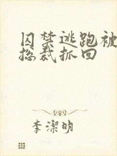 囚禁逃跑被恶魔总裁抓回