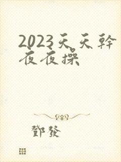 2023天天干夜夜操