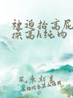 被迫抬高屁股挨操高h纯肉