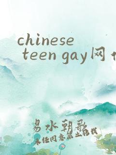 chinese teen gay网站